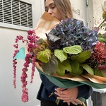 Свинцовые тучи: гортензия, хризантема и другие цветы в Санкт-Петербурге - Фотография 3