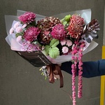 Мулен Руж: осенний букет в темных тонах в Санкт-Петербурге - Фотография 4