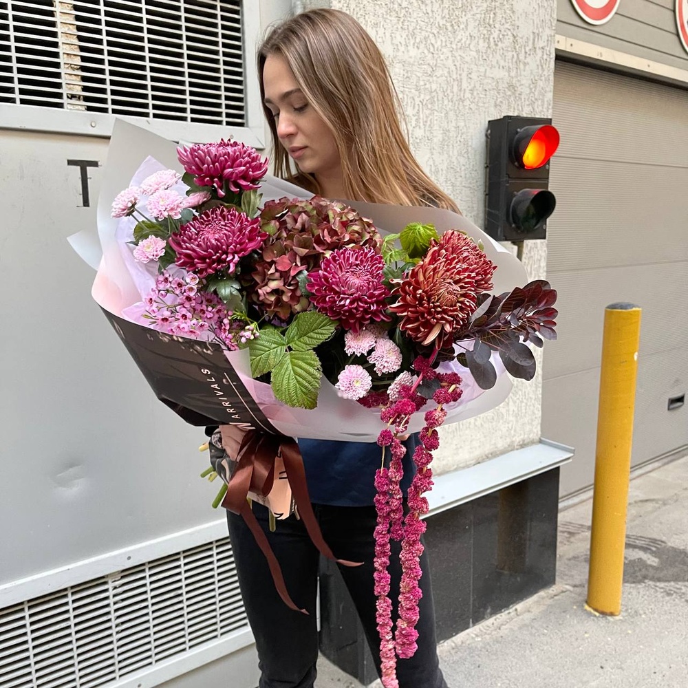 Мулен Руж: осенний букет в темных тонах