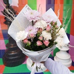 Букет для Рыб, гороскоп, доставка по СПб - Фотография 3