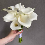 Жакотте: свадебный из белых калл в Санкт-Петербурге - Фотография 1