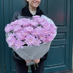 Сиреневый бархат: 9 кустовых хризантем в Санкт-Петербурге - Фотография 8