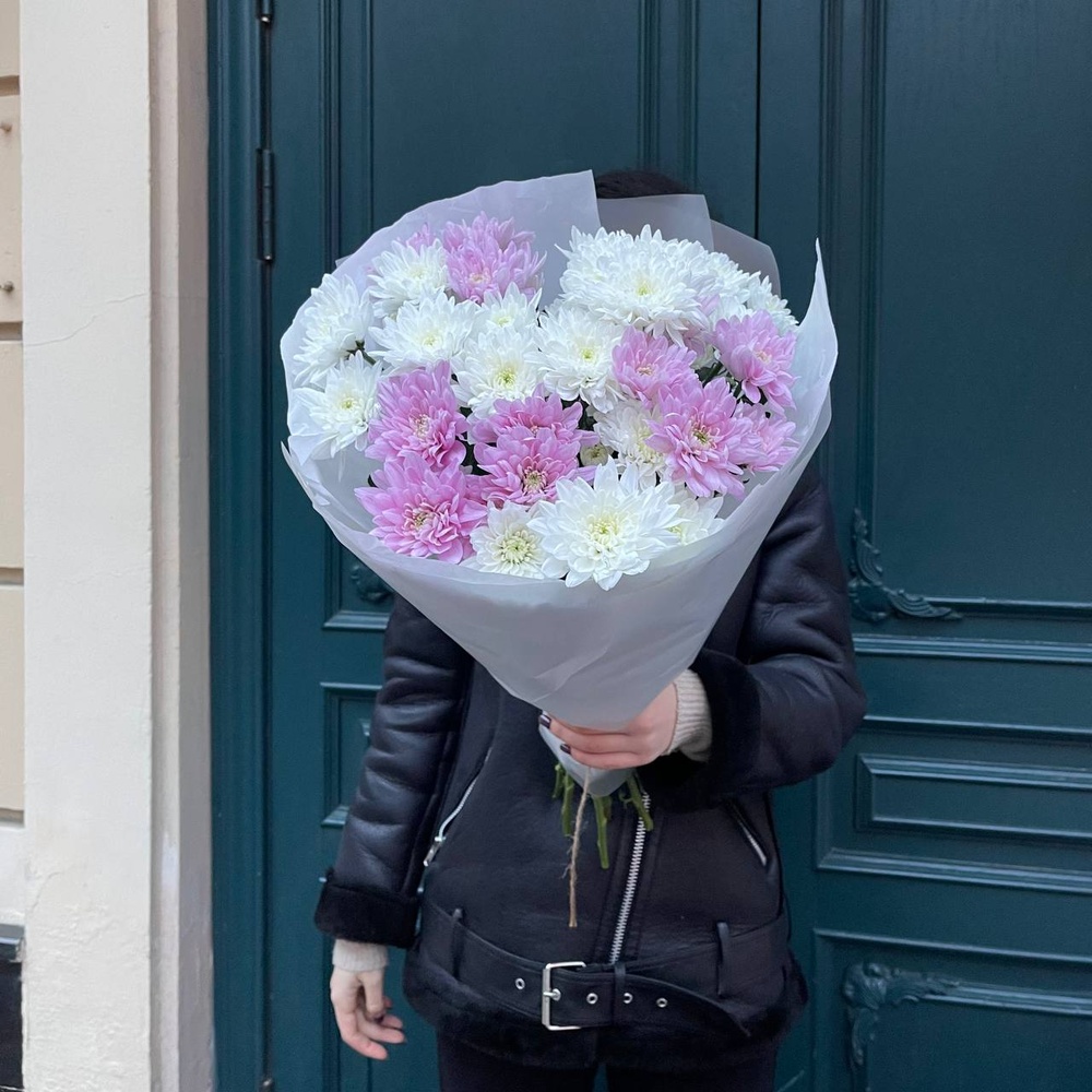 Душистый горошек: 7 хризантем микс в Санкт-Петербурге