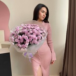 Ночной звездопад: букет из стойких хризантем в Санкт-Петербурге - Фотография 1