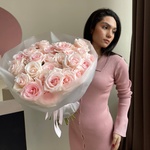 Пинк Муд: букет из 35 розовых роз в Санкт-Петербурге - Фотография 2