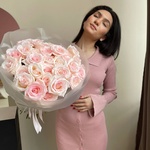 Пинк Муд: букет из 35 розовых роз в Санкт-Петербурге - Фотография 3