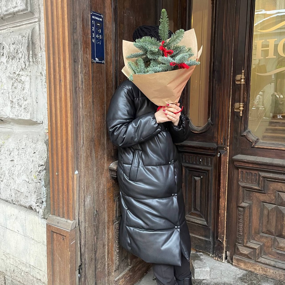 Новогодний комплимент в крафте