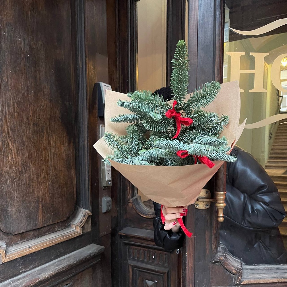 Новогодний комплимент в крафте