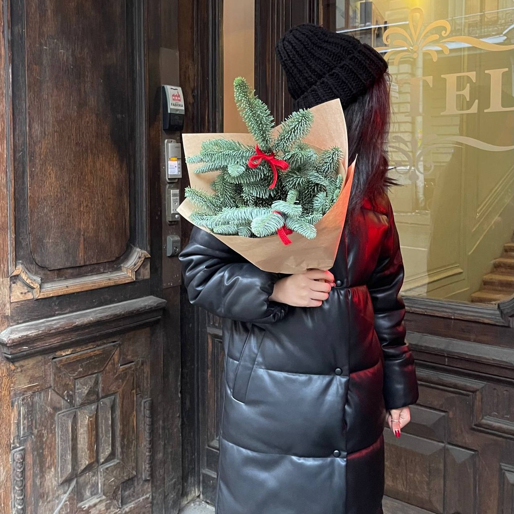 Новогодний комплимент в крафте