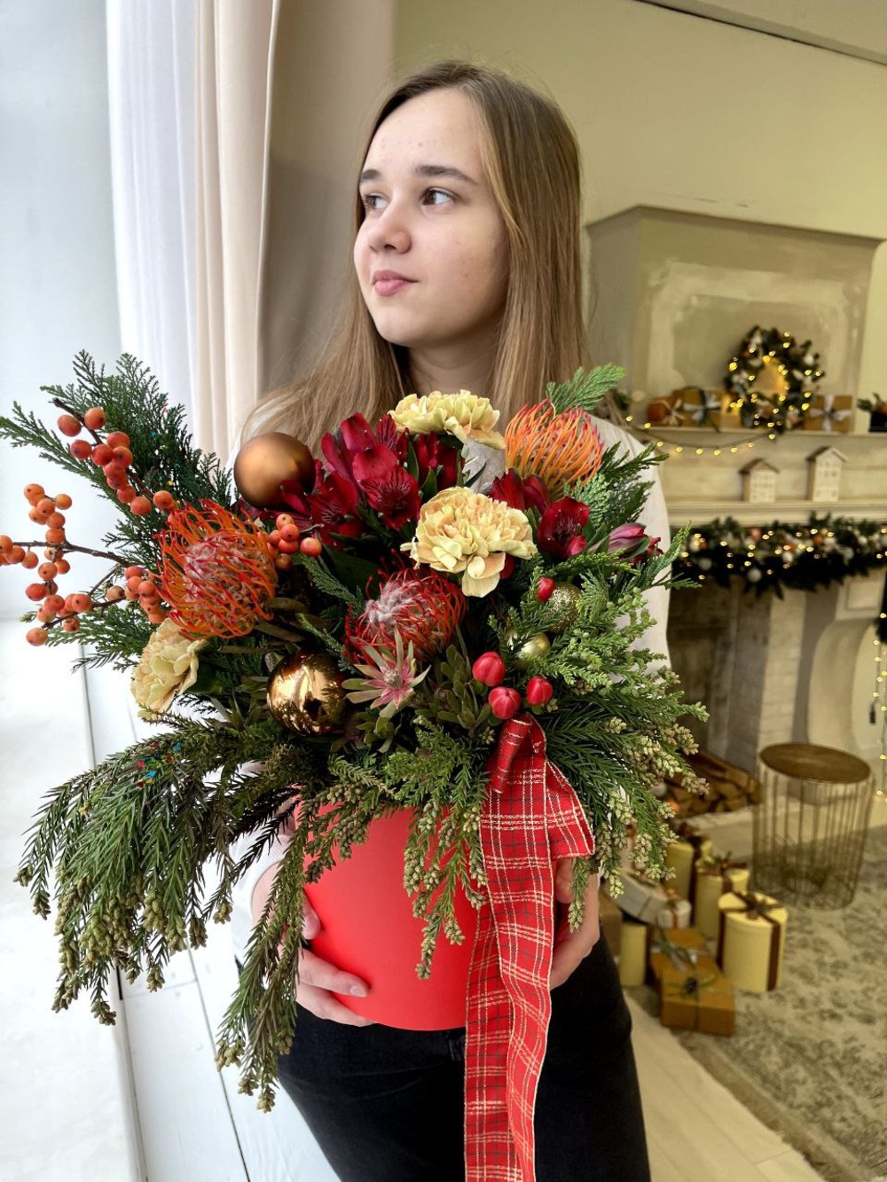 Шалость удалась: новогодняя композиция