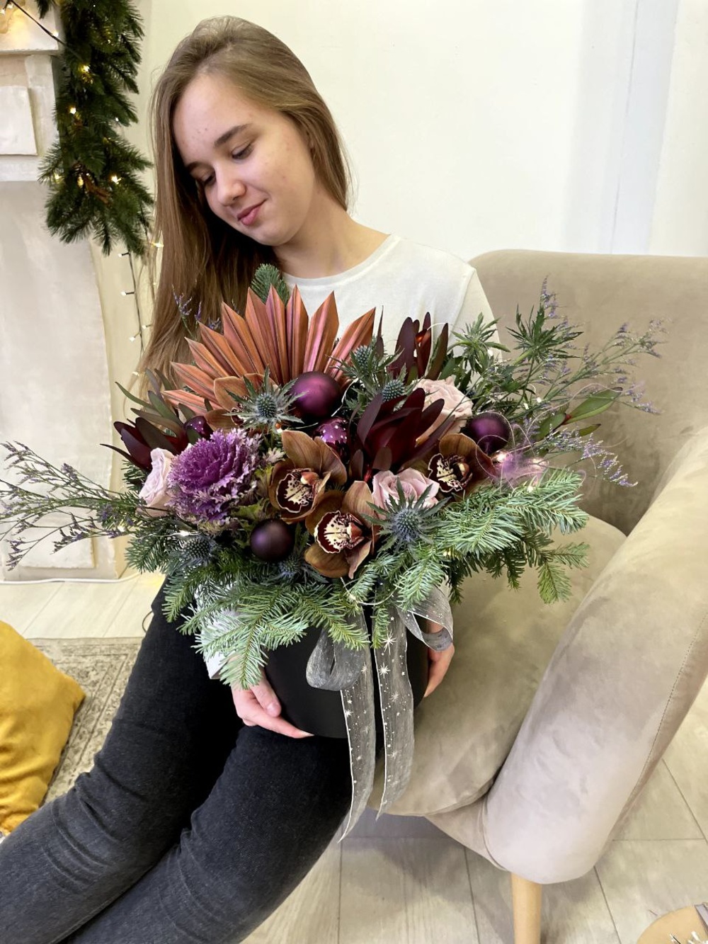 Рождество в Хогвартсе: новогодняя композиция