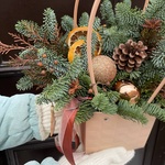 Лесной орешек: зимняя композиция в бронзовых оттенках в Санкт-Петербурге - Фотография 6