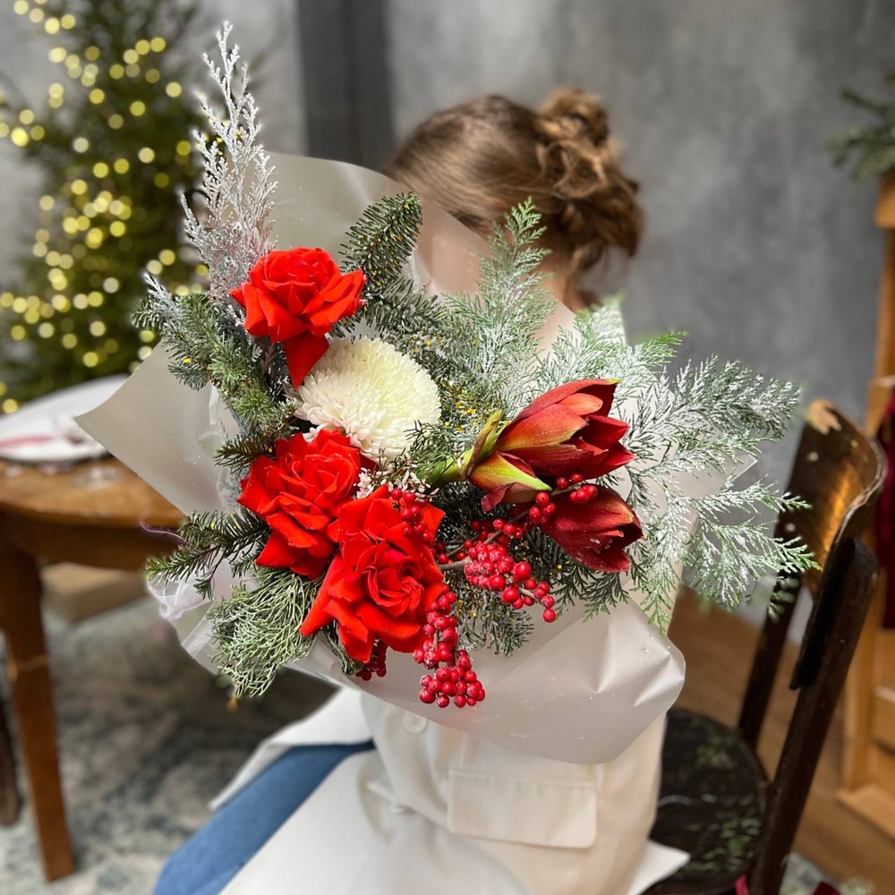 Щелкунчик: новогодний букет