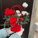 Время сказки: новогодняя композиция в Санкт-Петербурге - Фотография 1