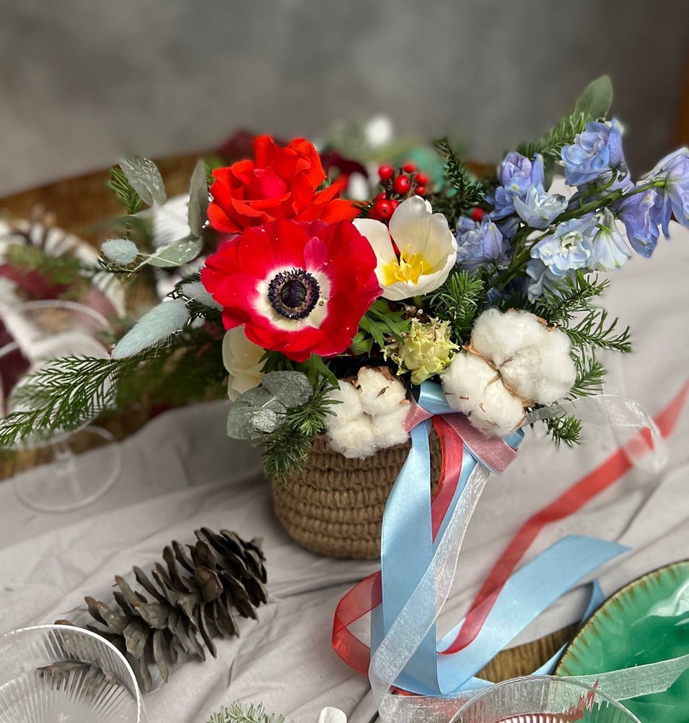 Русский танец: новогодняя композиция