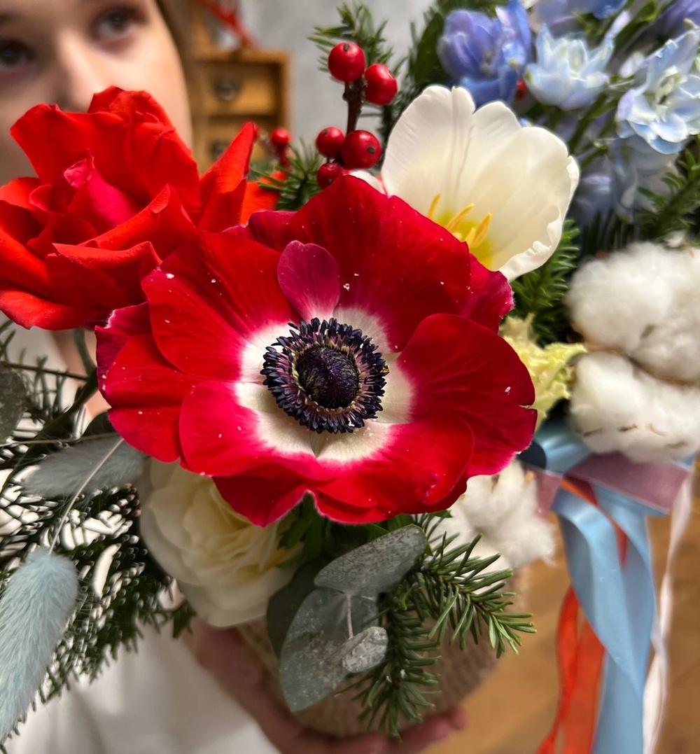 Русский танец: новогодняя композиция