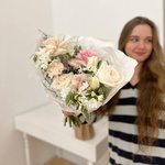 Рецепт настроения: букет в светлых тонах - Фотография 1 Рецепт настроения: букет в светлых тонах - Фотография 1