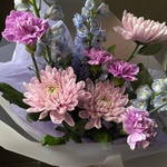 Лиловые сумерки: букет стойких цветов в Санкт-Петербурге - Фотография 7