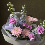 Лиловые сумерки: букет стойких цветов в Санкт-Петербурге - Фотография 5