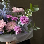 Лиловые сумерки: букет стойких цветов в Санкт-Петербурге - Фотография 4