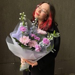 Лиловые сумерки: букет стойких цветов в Санкт-Петербурге - Фотография 6