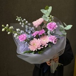 Лиловые сумерки: букет стойких цветов в Санкт-Петербурге - Фотография 9