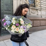 Монпелье: авторский букет в нежной гамме в Санкт-Петербурге - Фотография 8