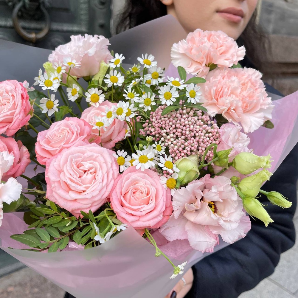 Биарриц: авторский букет в нежной гамме