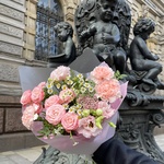 Биарриц: авторский букет в нежной гамме в Санкт-Петербурге - Фотография 7 Биарриц: авторский букет в нежной гамме в Санкт-Петербурге - Фотография 7