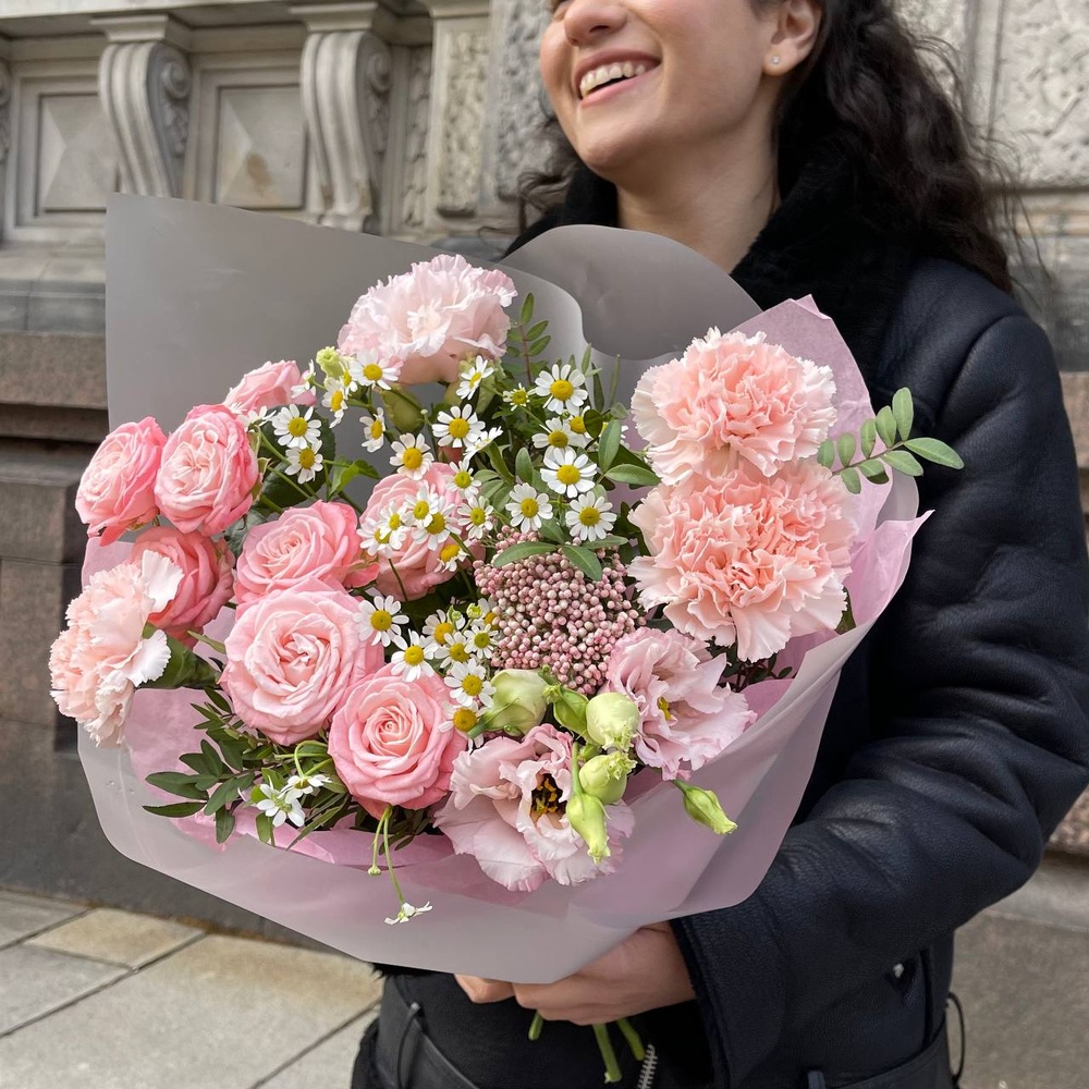 Биарриц: авторский букет в нежной гамме