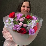 Букет Ежевичное вино с доставкой по Санкт-Петербургу - Фотография 1