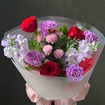 Букет Ежевичное вино с доставкой по Санкт-Петербургу - Фотография 7