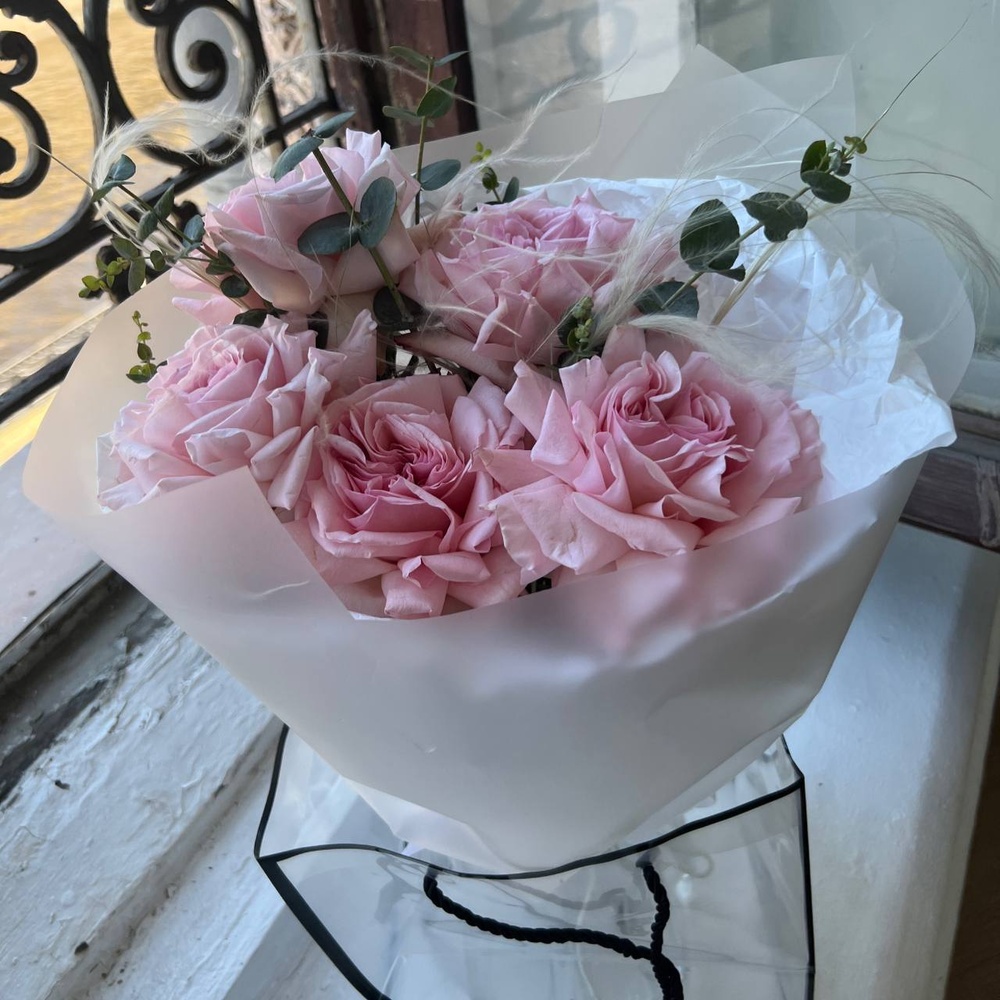 Букет «‎Доктор прописал»‎ с аквабоксом и коробкой-переноской