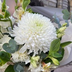 Вайт Энжел: авторский букет в белой гамме в Санкт-Петербурге - Фотография 2