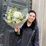 Вайт Энжел: авторский букет в белой гамме в Санкт-Петербурге - Фотография 3