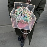 Космостар: разноцветная гипсофила в коробке в Санкт-Петербурге - Фотография 8