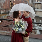 Букет Эрмитажный бирюзовый: гортензия, эрингиум, лизиантусы (эустома), твидии и другие цветы с доставкой в Санкт-Петербурге - Фотография 2