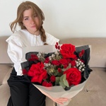 Карменсита: букет с красными розами - Фотография 2