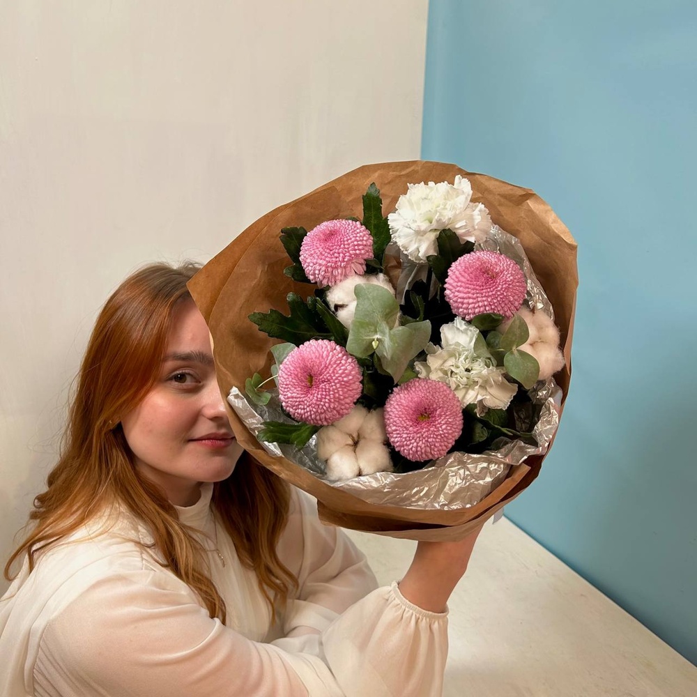 Марсианские хроники: хлопок, хризантема момоко и гвоздика