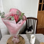 Лапки и усики: букет-комплимет с экзотической протеей - Фотография 6