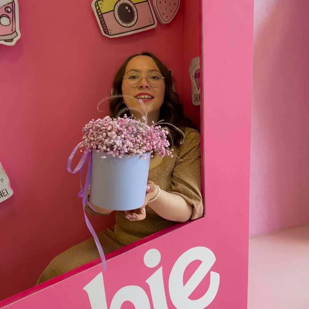 Май литтл пони: шляпная коробка с гипсофилой