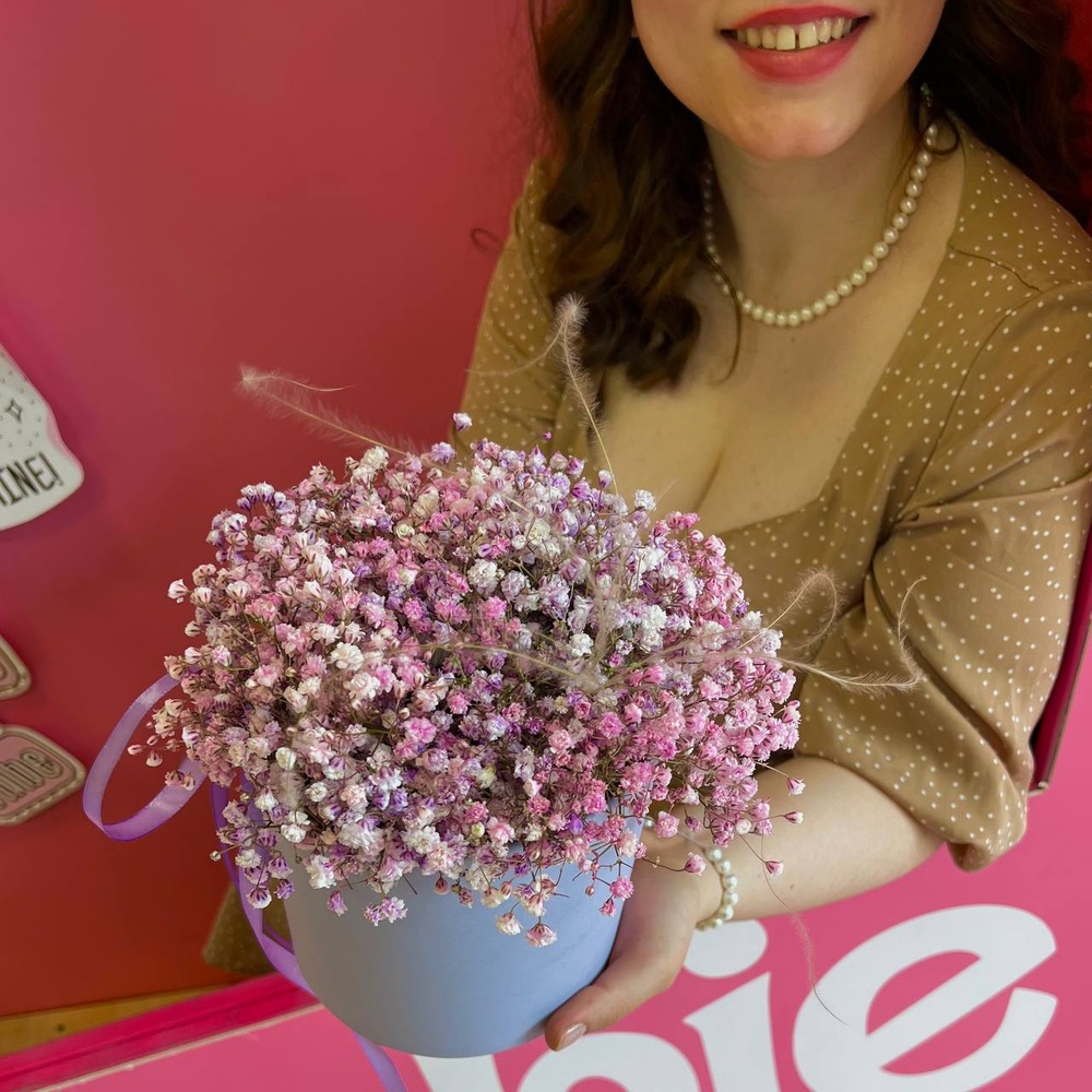 Май литтл пони: шляпная коробка с гипсофилой