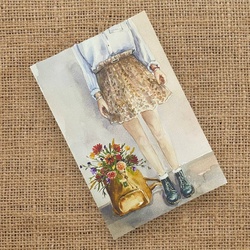 Букет «Открытка «Цветы у ее ног» / 10х15 см / PrintMyFlowers 50036» Букет «Открытка «Цветы у ее ног» / 10х15 см / PrintMyFlowers 50036»