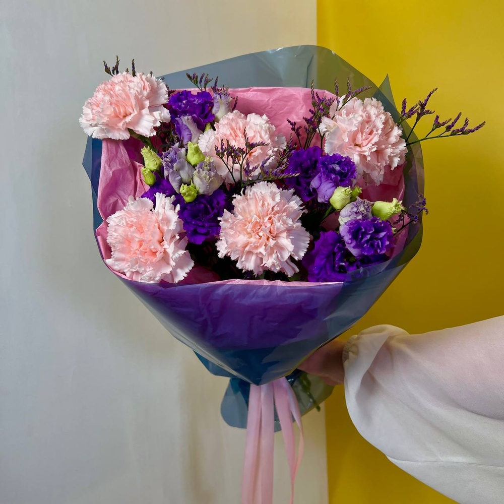 Вечное сияние: лизиантус, диантус и лимониум