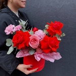 Шуры-Муры: цветы в шляпной коробке в Санкт-Петербурге - Фотография 6