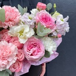 Буше: цветы в шляпной коробке в Санкт-Петербурге - Фотография 5