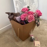 Твоей киске: пионовидные розы в шляпной коробке - Фотография 5 Твоей киске: пионовидные розы в шляпной коробке - Фотография 5