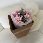 Висськась: букет с французскими розами в сиреневой гамме - Фотография 5 Висськась: букет с французскими розами в сиреневой гамме - Фотография 5