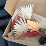 Экобокс: сухоцветы Пальма и Аспарагус в Санкт-Петербурге - Фотография 4