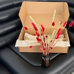 Экобокс: сухоцветы  Лагурус, Тритикум и Фалярис в Санкт-Петербурге - Фотография 1